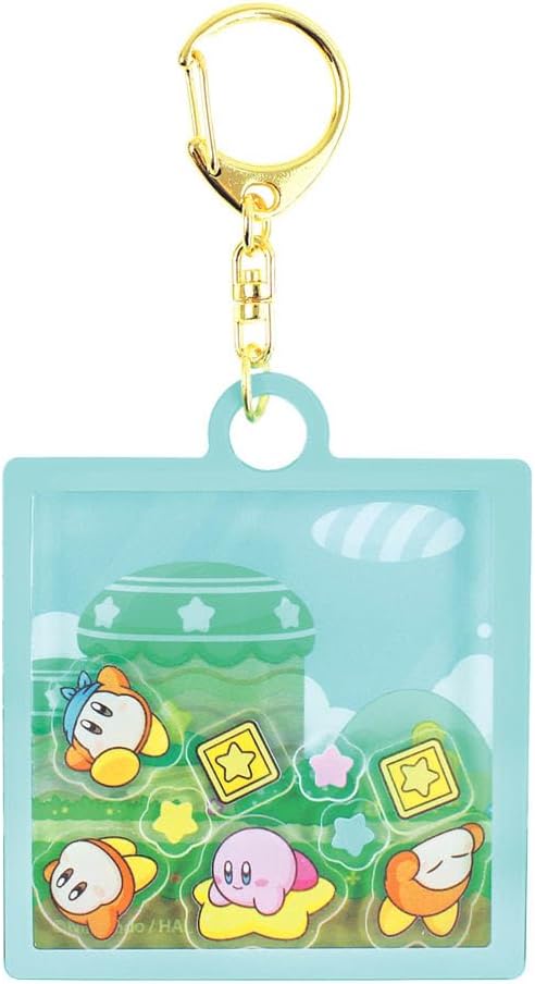 中のパーツがシャカシャカ動くキーホルダーが登場！ | 星のカービィ
